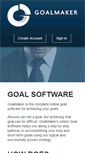 Mobile Screenshot of goalsettingwebsite.com